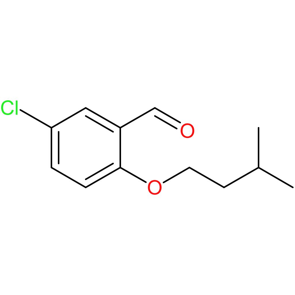 5-chloro-2-(isopentyloxy)benzaldehyde