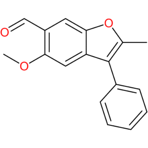 5-methoxy-2-methyl-3-phenylbenzofuran-6-carbaldehyde