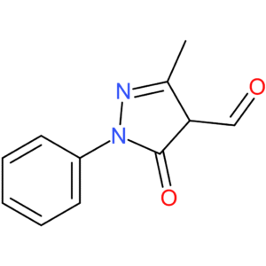3-methyl-5-oxo-1-phenyl-4,5-dihydro-1H-pyrazole-4-carbaldehyde
