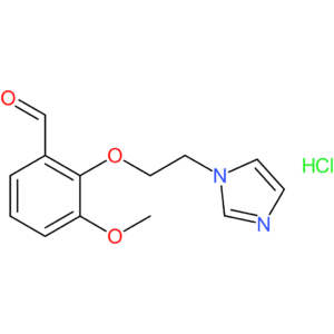 2-(2-(1H-imidazol-1-yl)ethoxy)-3-methoxybenzaldehyde hydrochloride