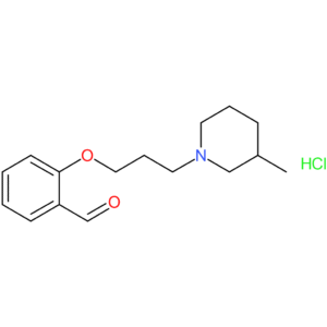 2-(3-(3-methylpiperidin-1-yl)propoxy)benzaldehyde hydrochloride