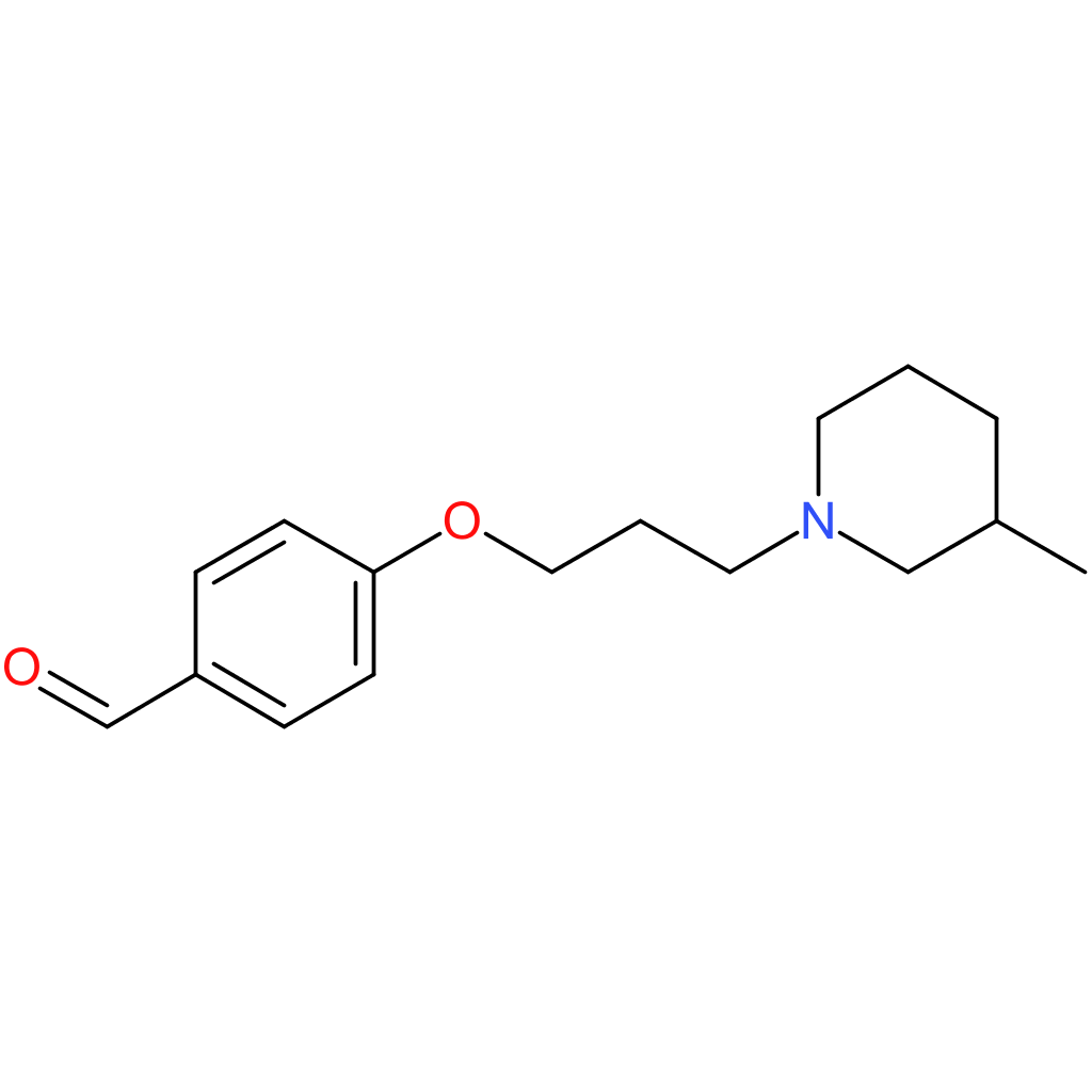 4-(3-(3-methylpiperidin-1-yl)propoxy)benzaldehyde