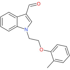 1-(2-(o-tolyloxy)ethyl)-1H-indole-3-carbaldehyde