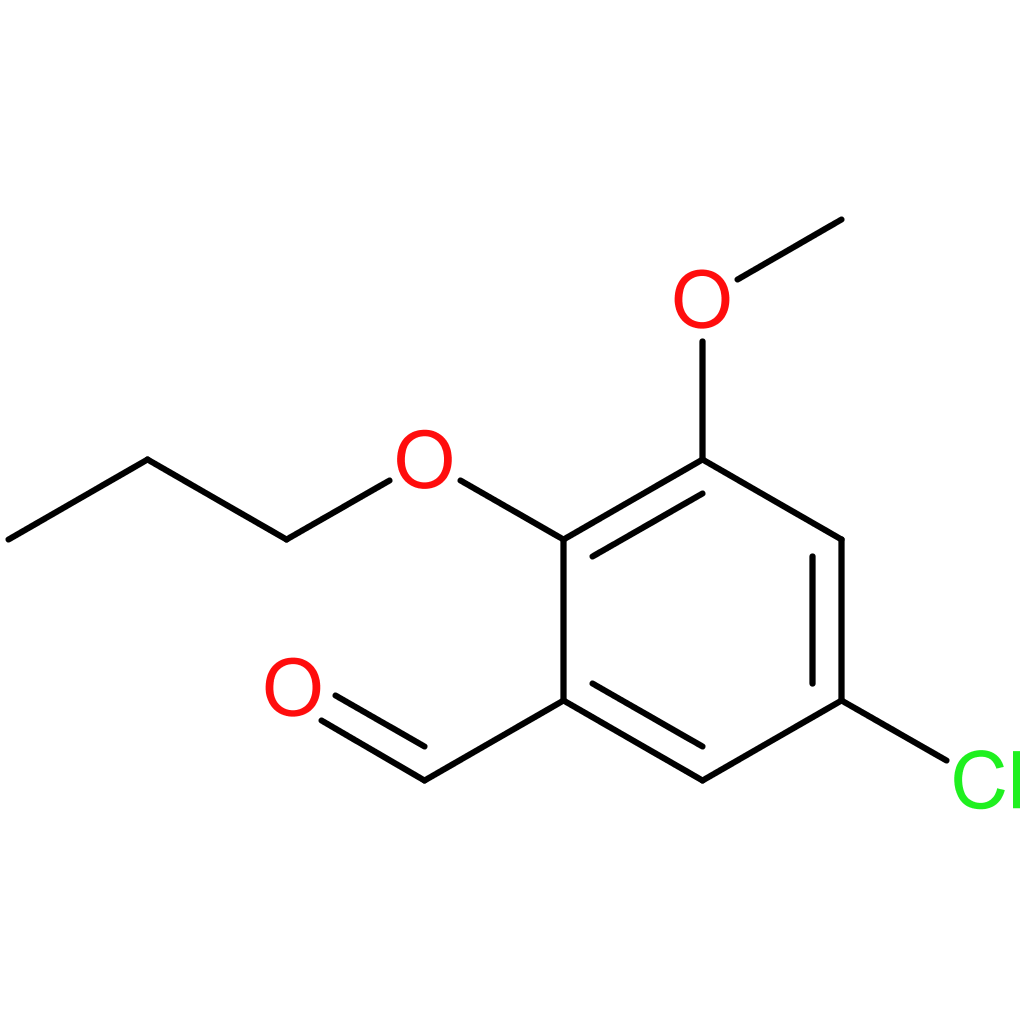 5-chloro-3-methoxy-2-propoxybenzaldehyde
