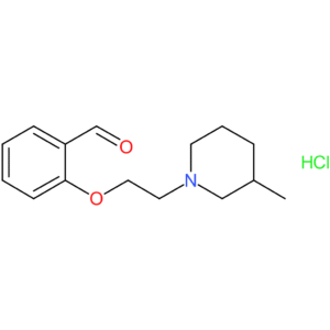2-(2-(3-methylpiperidin-1-yl)ethoxy)benzaldehyde hydrochloride