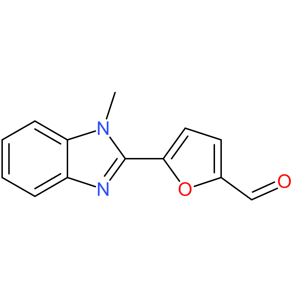 5-(1-methyl-1H-benzo[d]imidazol-2-yl)furan-2-carbaldehyde