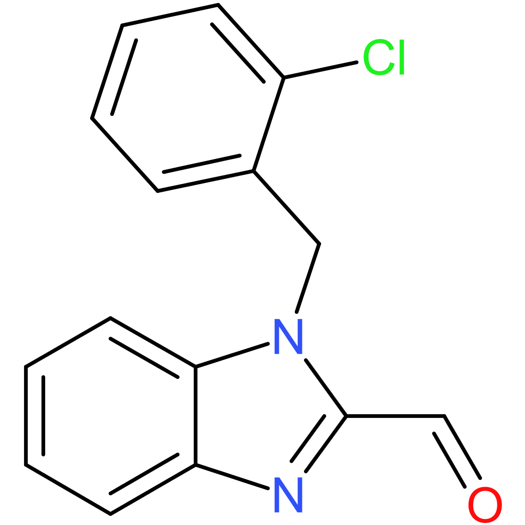 1-(2-chlorobenzyl)-1H-benzo[d]imidazole-2-carbaldehyde