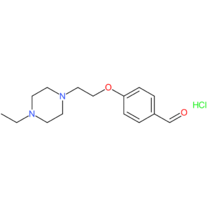 4-(2-(4-ethylpiperazin-1-yl)ethoxy)benzaldehyde hydrochloride