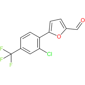 5-(2-chloro-4-(trifluoromethyl)phenyl)furan-2-carbaldehyde