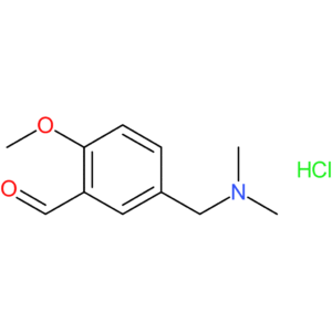 5-((dimethylamino)methyl)-2-methoxybenzaldehyde hydrochloride
