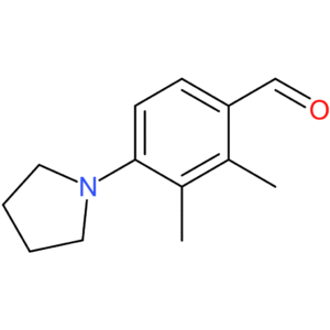 2,3-dimethyl-4-(pyrrolidin-1-yl)benzaldehyde