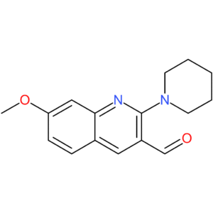 7-methoxy-2-(piperidin-1-yl)quinoline-3-carbaldehyde