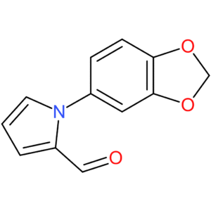 1-(benzo[d][1,3]dioxol-5-yl)-1H-pyrrole-2-carbaldehyde
