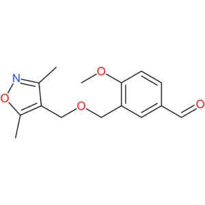 3-(((3,5-dimethylisoxazol-4-yl)methoxy)methyl)-4-methoxybenzaldehyde