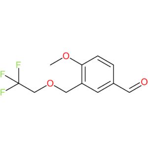 4-methoxy-3-((2,2,2-trifluoroethoxy)methyl)benzaldehyde