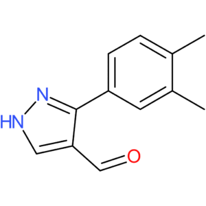 3-(3,4-dimethylphenyl)-1H-pyrazole-4-carbaldehyde