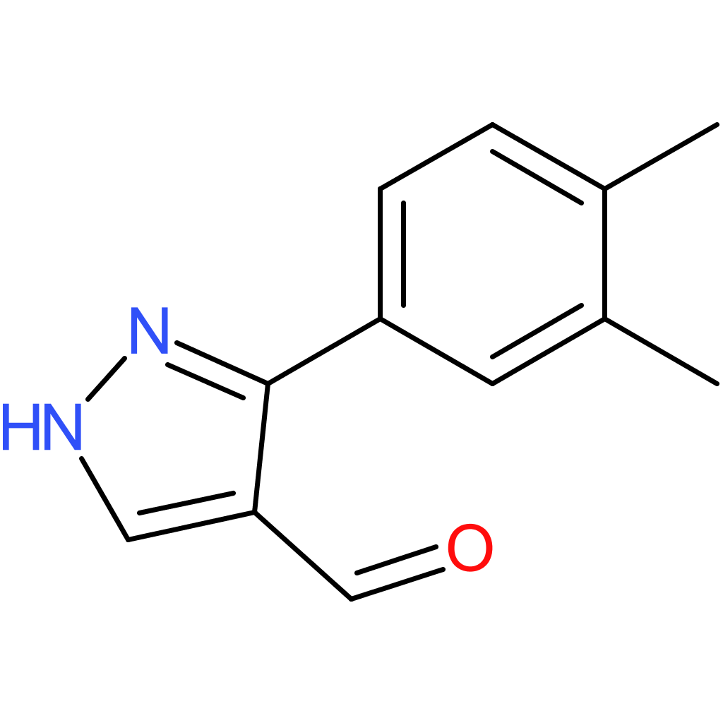 3-(3,4-dimethylphenyl)-1H-pyrazole-4-carbaldehyde