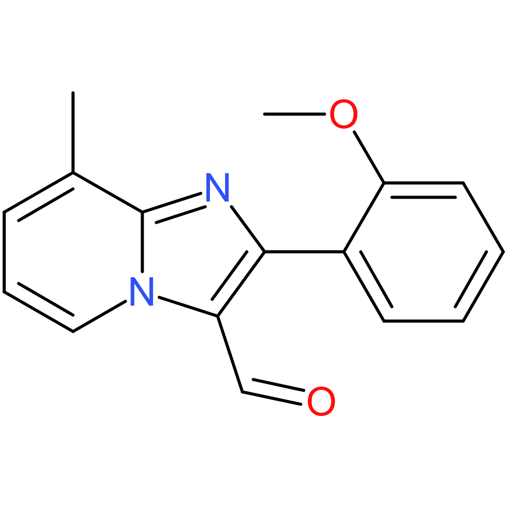 2-(2-methoxyphenyl)-8-methylimidazo[1,2-a]pyridine-3-carbaldehyde
