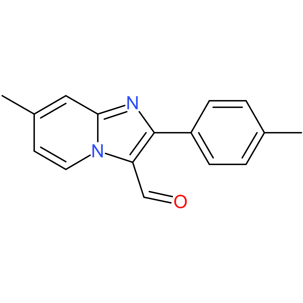 7-methyl-2-(p-tolyl)imidazo[1,2-a]pyridine-3-carbaldehyde