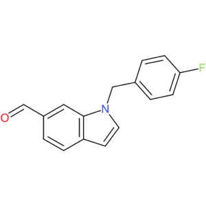 1-(4-fluorobenzyl)-1H-indole-6-carbaldehyde