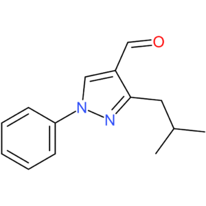 3-isobutyl-1-phenyl-1H-pyrazole-4-carbaldehyde