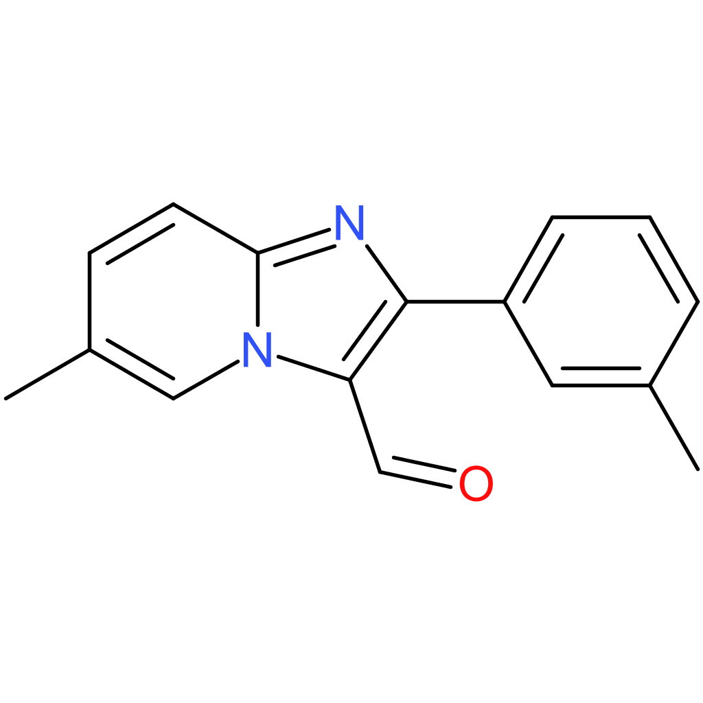 6-methyl-2-(m-tolyl)imidazo[1,2-a]pyridine-3-carbaldehyde