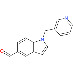 1-(pyridin-3-ylmethyl)-1H-indole-5-carbaldehyde