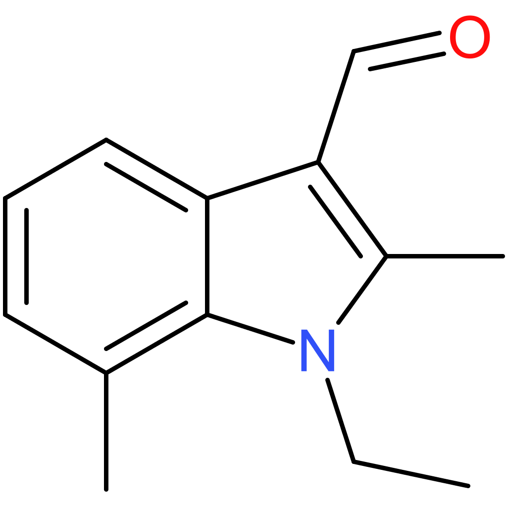1-ethyl-2,7-dimethyl-1H-indole-3-carbaldehyde