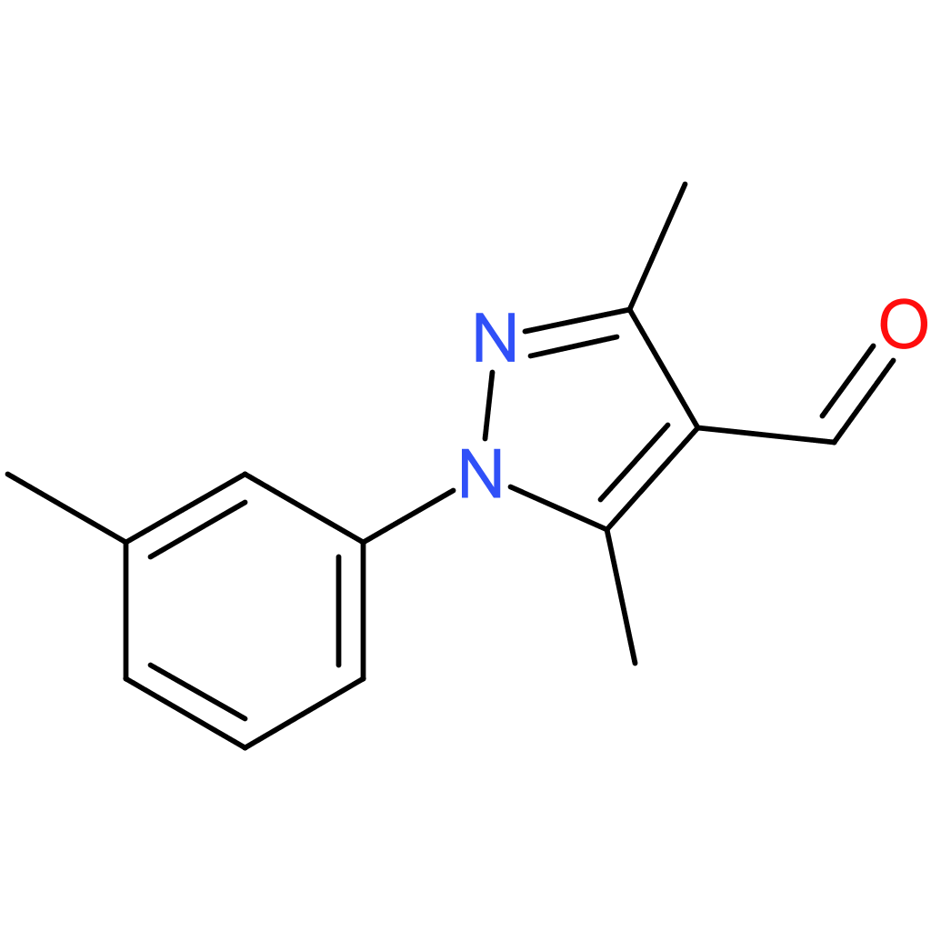 3,5-dimethyl-1-(m-tolyl)-1H-pyrazole-4-carbaldehyde