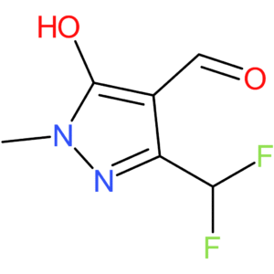 3-(difluoromethyl)-5-hydroxy-1-methyl-1H-pyrazole-4-carbaldehyde