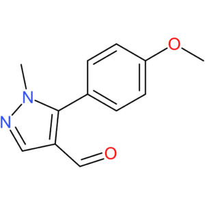 5-(4-methoxyphenyl)-1-methyl-1H-pyrazole-4-carbaldehyde