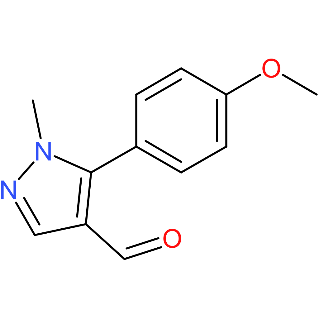 5-(4-methoxyphenyl)-1-methyl-1H-pyrazole-4-carbaldehyde