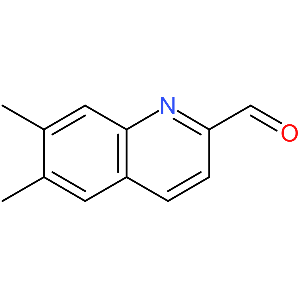 6,7-dimethylquinoline-2-carbaldehyde