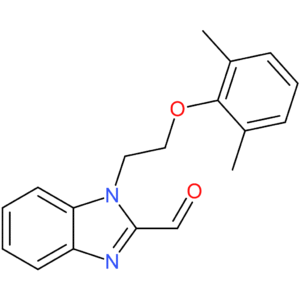 1-(2-(2,6-dimethylphenoxy)ethyl)-1H-benzo[d]imidazole-2-carbaldehyde