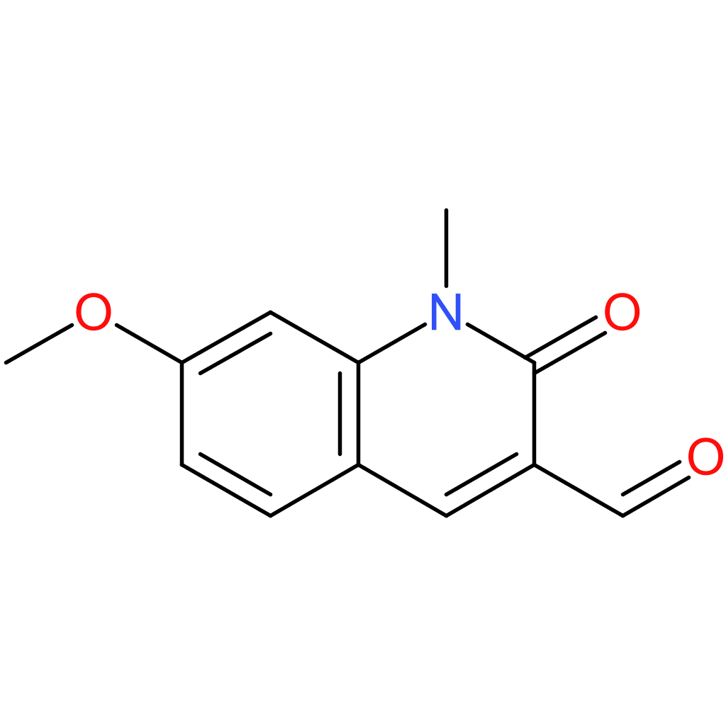 7-methoxy-1-methyl-2-oxo-1,2-dihydroquinoline-3-carbaldehyde