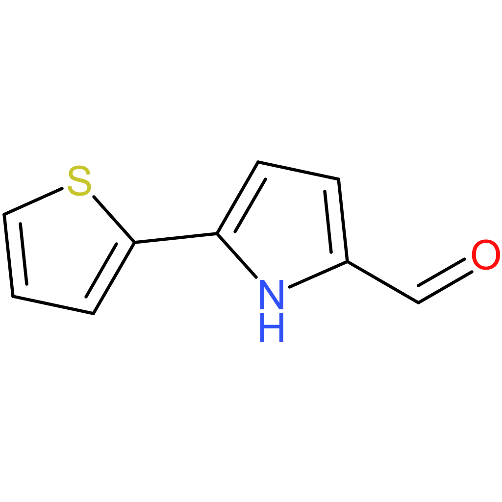 5-(thiophen-2-yl)-1H-pyrrole-2-carbaldehyde