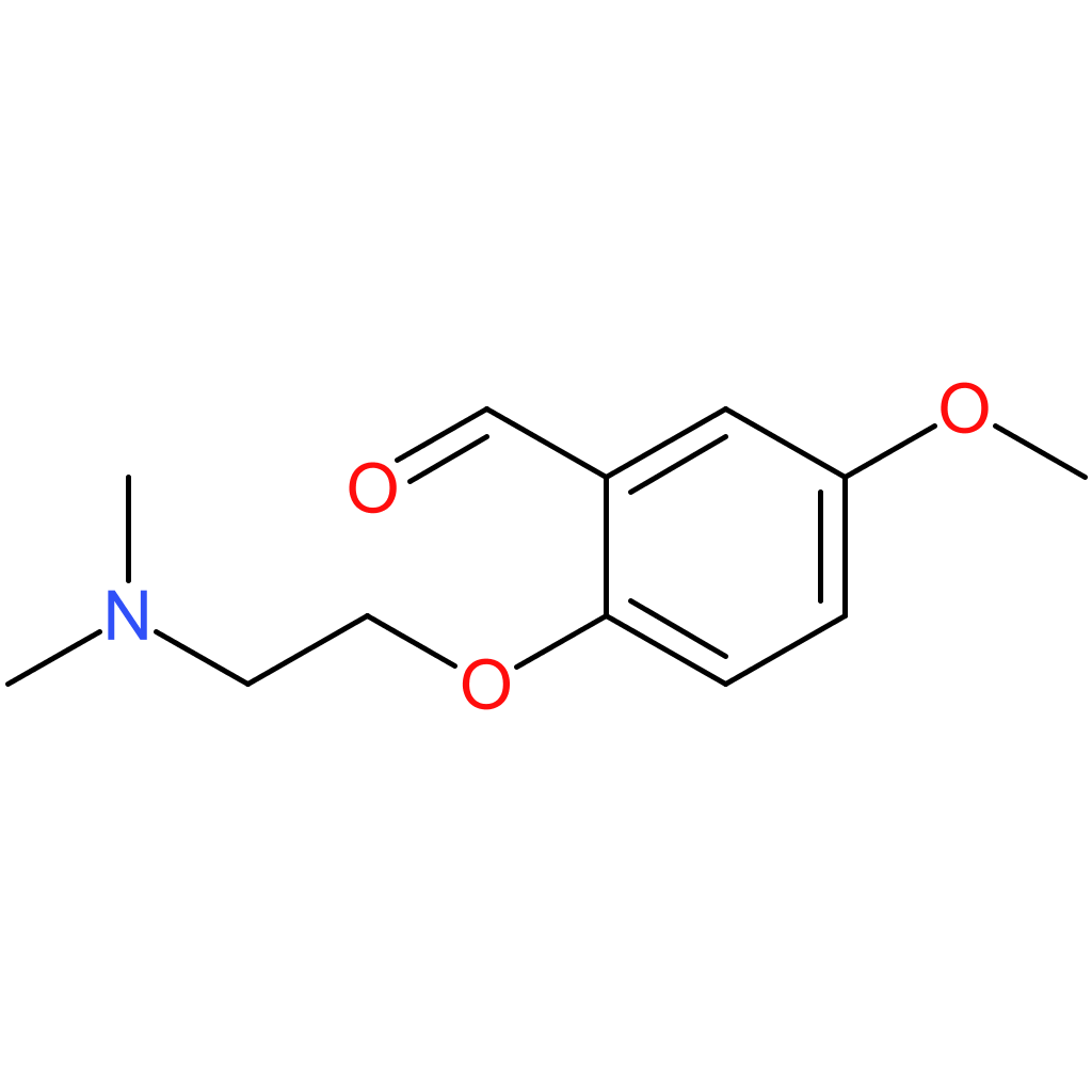2-(2-(dimethylamino)ethoxy)-5-methoxybenzaldehyde