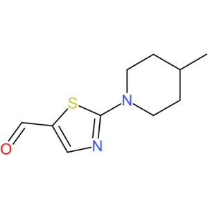 2-(4-methylpiperidin-1-yl)thiazole-5-carbaldehyde