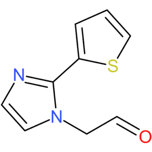 2-(2-(thiophen-2-yl)-1H-imidazol-1-yl)acetaldehyde
