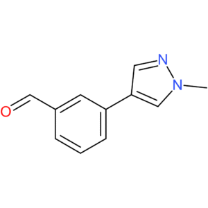 3-(1-methyl-1H-pyrazol-4-yl)benzaldehyde
