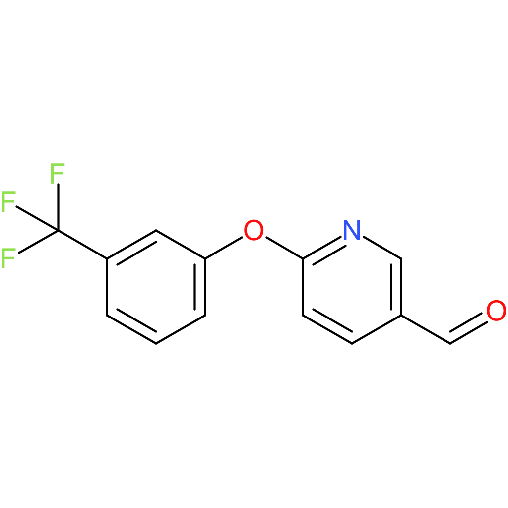 6-(3-(trifluoromethyl)phenoxy)nicotinaldehyde