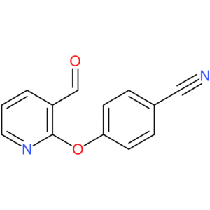 4-((3-formylpyridin-2-yl)oxy)benzonitrile