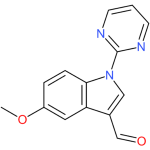 5-methoxy-1-(pyrimidin-2-yl)-1H-indole-3-carbaldehyde