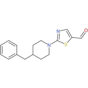 2-(4-benzylpiperidin-1-yl)thiazole-5-carbaldehyde