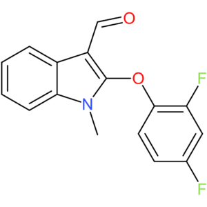 2-(2,4-difluorophenoxy)-1-methyl-1H-indole-3-carbaldehyde