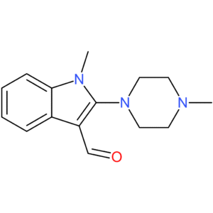 1-methyl-2-(4-methylpiperazin-1-yl)-1H-indole-3-carbaldehyde