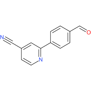 2-(4-formylphenyl)isonicotinonitrile