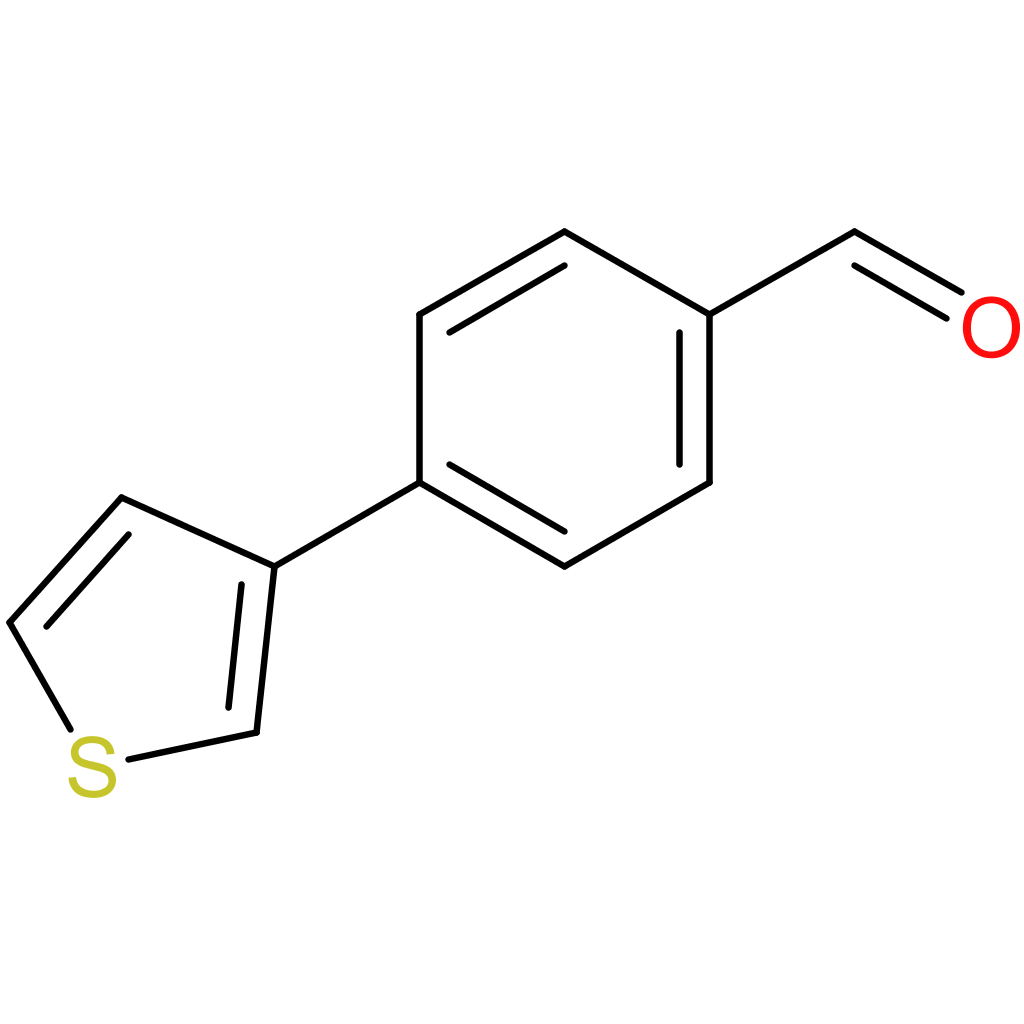 4-(thiophen-3-yl)benzaldehyde