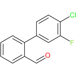 4′-chloro-3′-fluoro-[1,1′-biphenyl]-2-carbaldehyde
