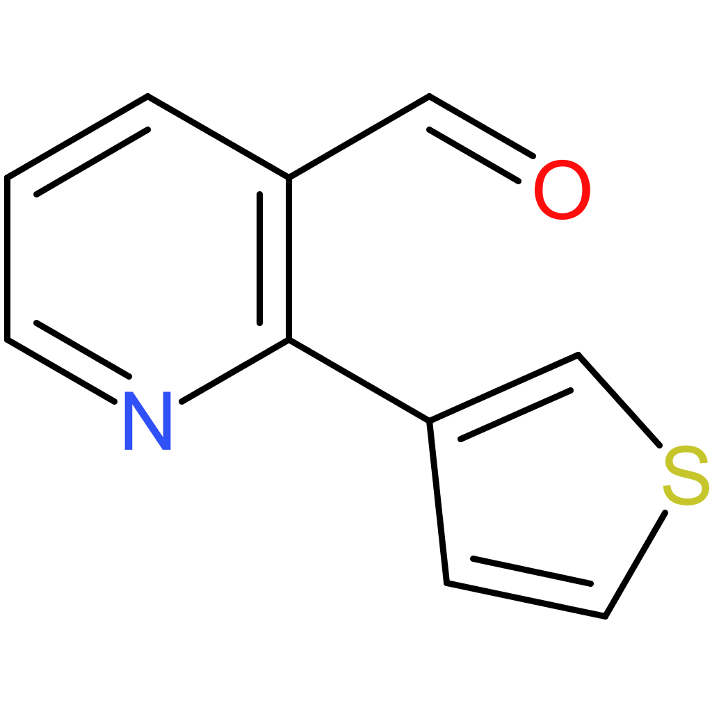 2-(thiophen-3-yl)nicotinaldehyde